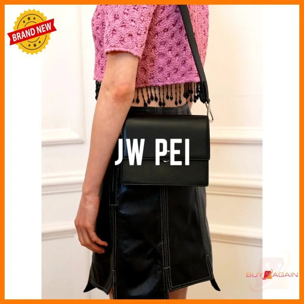 Vegan Leather Mini Crossbody Bag with Detachable Strap